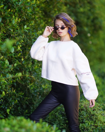 Genç Baskı Detaylı Sweatshirt | RG Brand | 9–15 Yaş | RG3308 - KREM