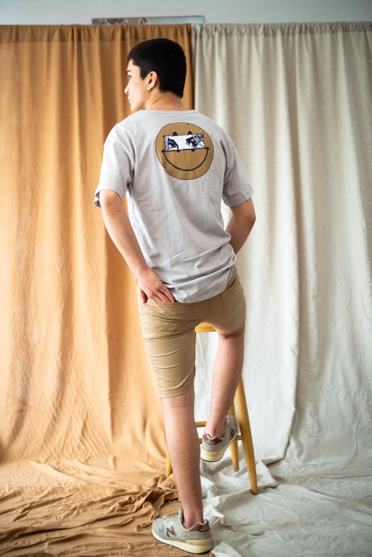Genç Unisex Anime Baskılı Pamuk Tişört | 9–15 Yaş | RG Brand | RG3346 - GRİ