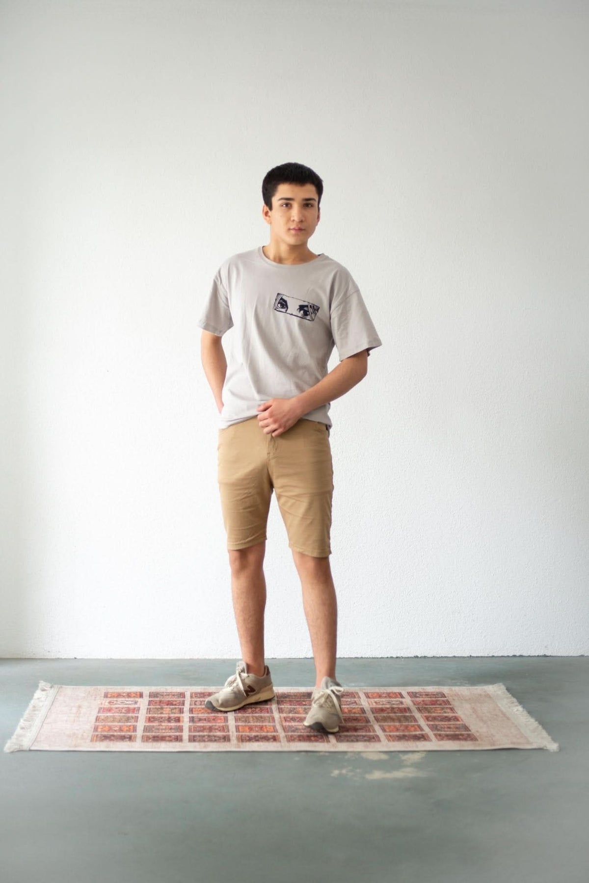 Genç Unisex Anime Baskılı Pamuk Tişört | 9–15 Yaş | RG Brand | RG3346 - GRİ