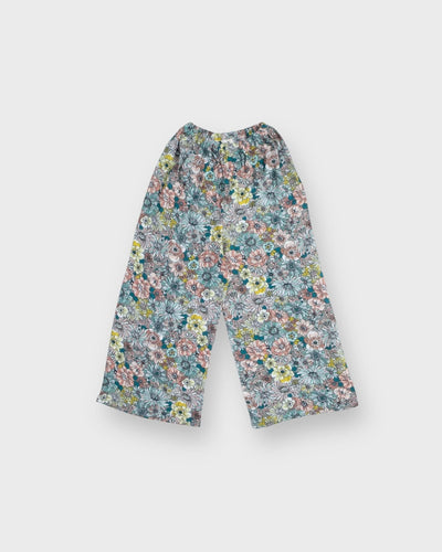 Genç Geniş Paça Yüksek Bel Elastik Pantolon | 9–15 Yaş | RG Brand | RG3335 - YEŞİL