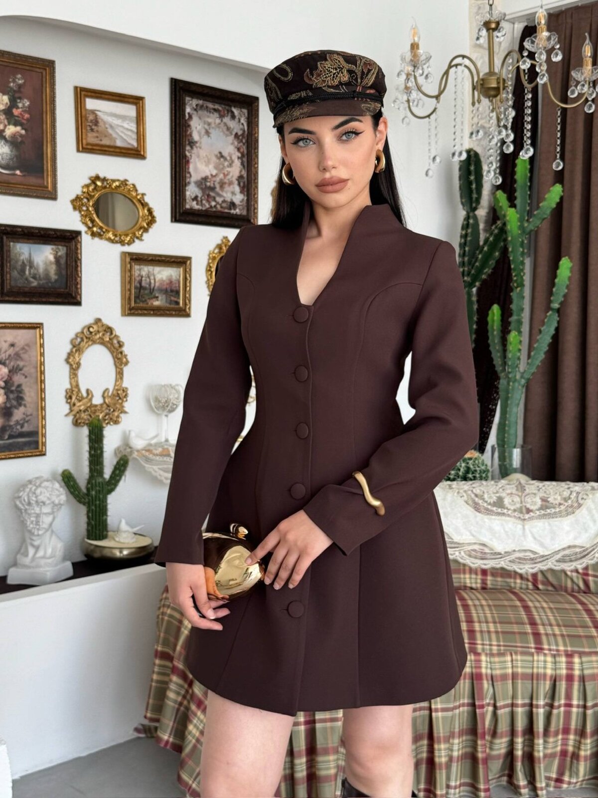Rochie tip sacou Hanne