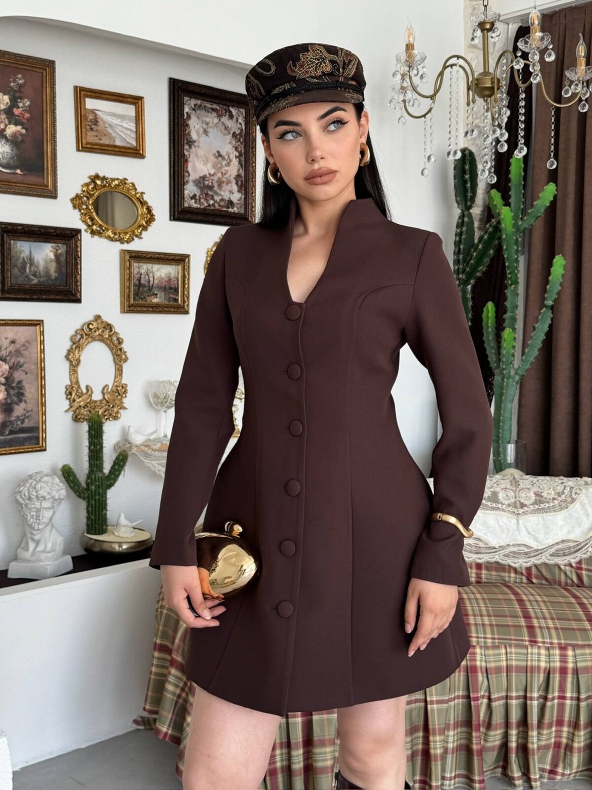 Rochie tip sacou Hanne