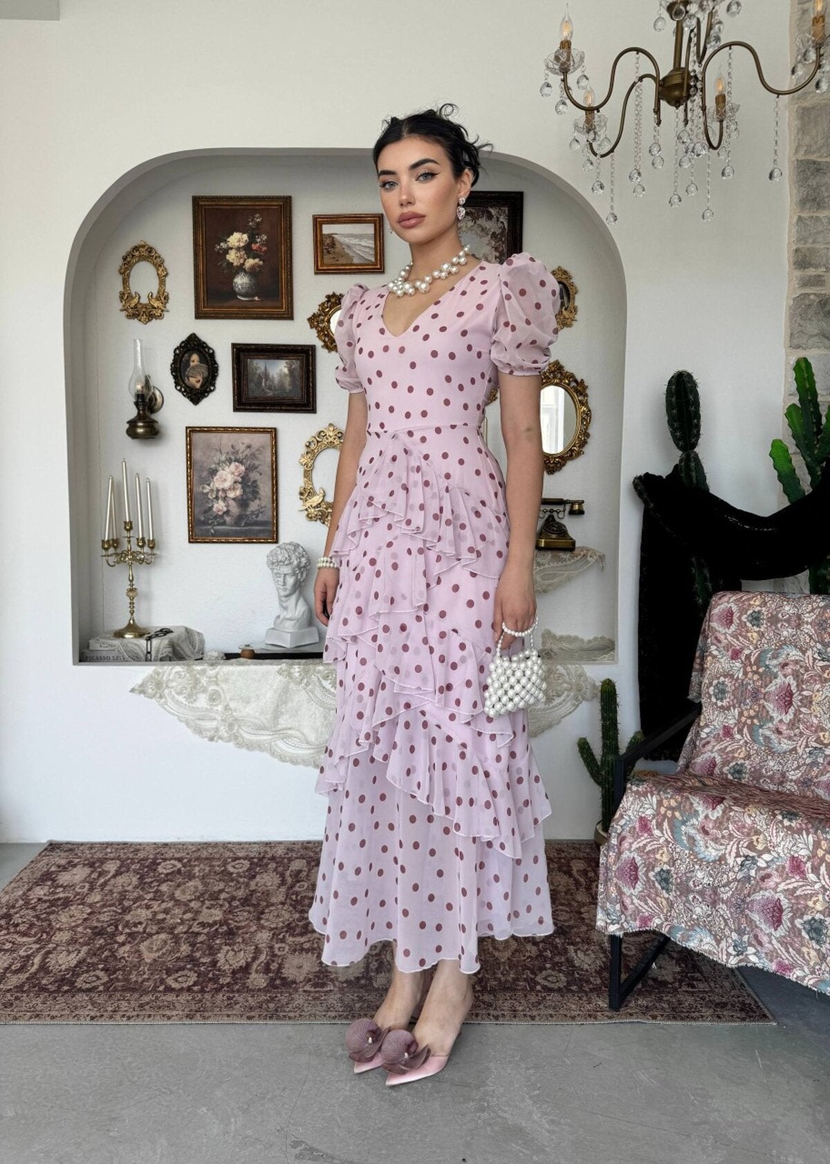 Rochie midi Henas