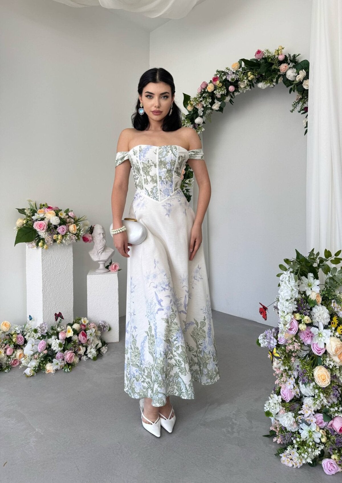 Rochie MIDI Henes