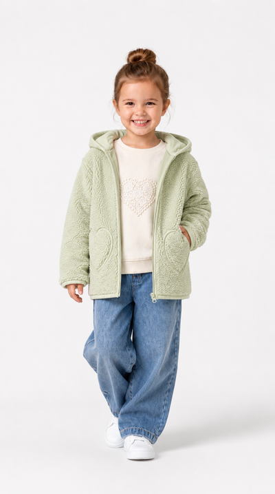 HIRKA 3-6 YAŞ KZUU POLAR LR-8636-R - Kahve