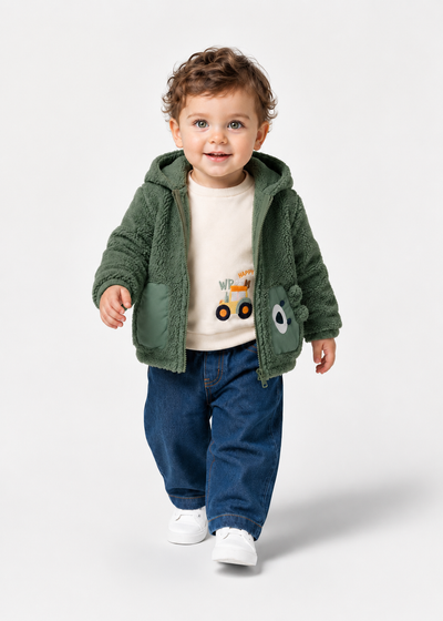 HIRKA   9-24 AY KUZU POLAR G-10136 - Haki