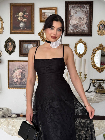 Rochie cu spatele legat Husa