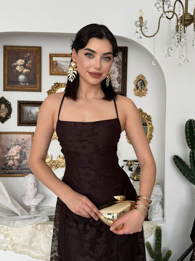 Rochie legată la spate Husa