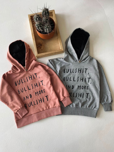 Çocuk Kapüşonlu Sweatshirt | 3–9 Yaş | RG Brand | RG1356 - PUDRA