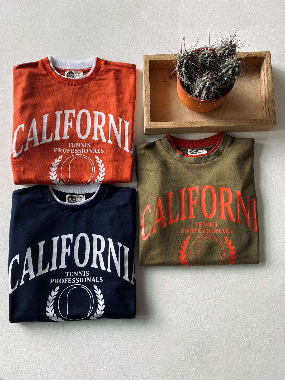 Genç Önü Baskılı Parça Detaylı Sweatshirt | 9–15 Yaş | RG Brand | RG3369 - HAKİ
