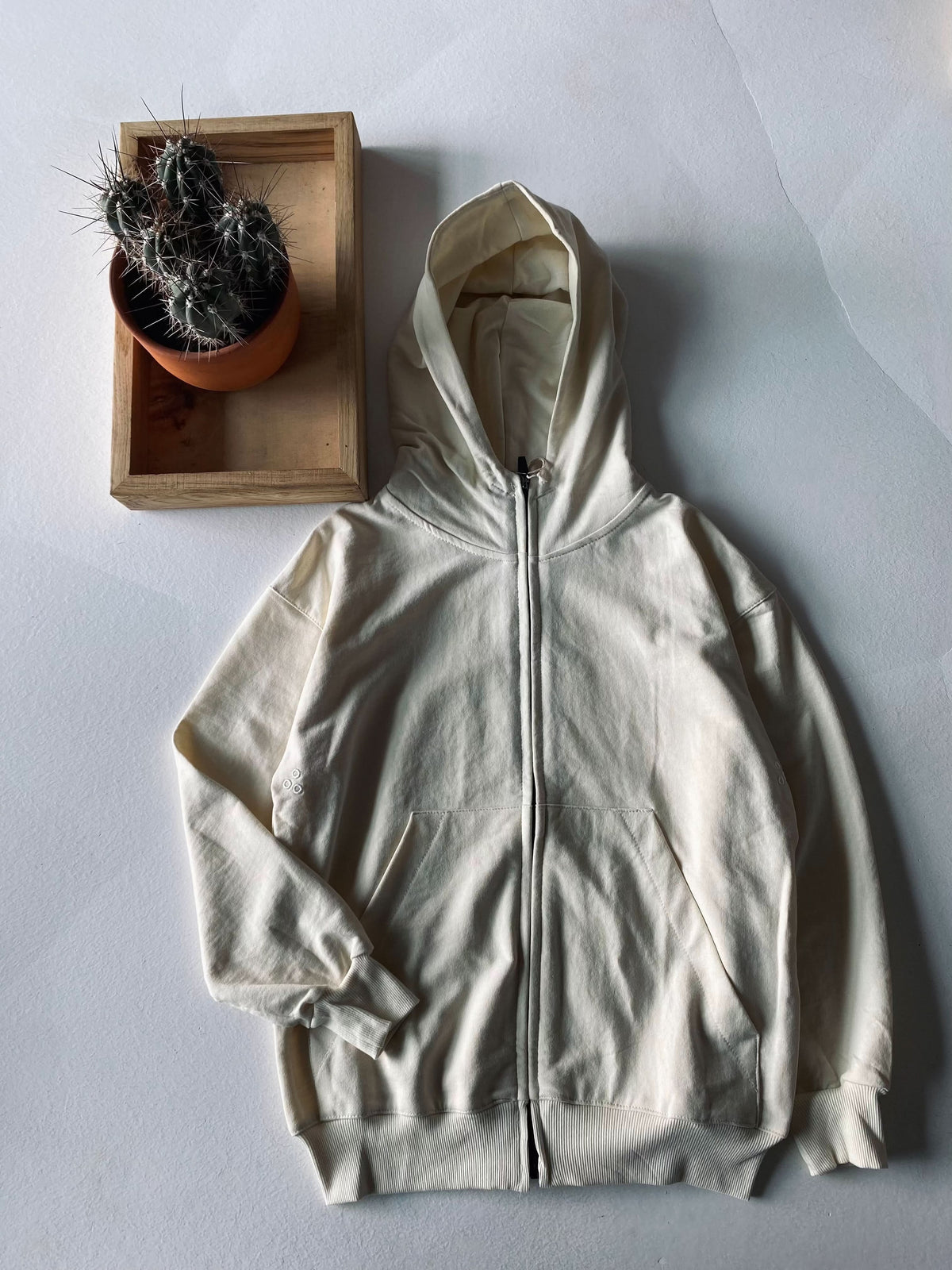 Genç Fermuarlı Kapüşonlu Sweatshirt | RG Brand | 9–15 Yaş | RG3258 - MOR
