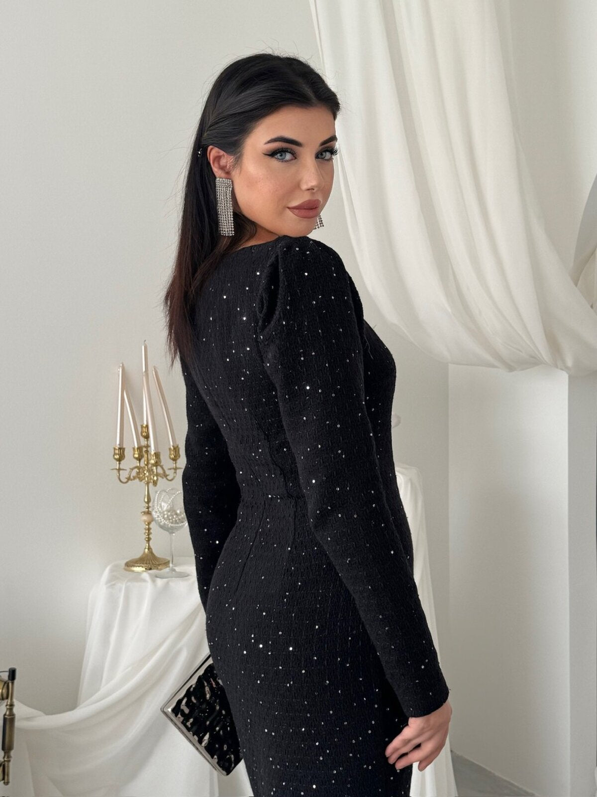Rochie midi Junat