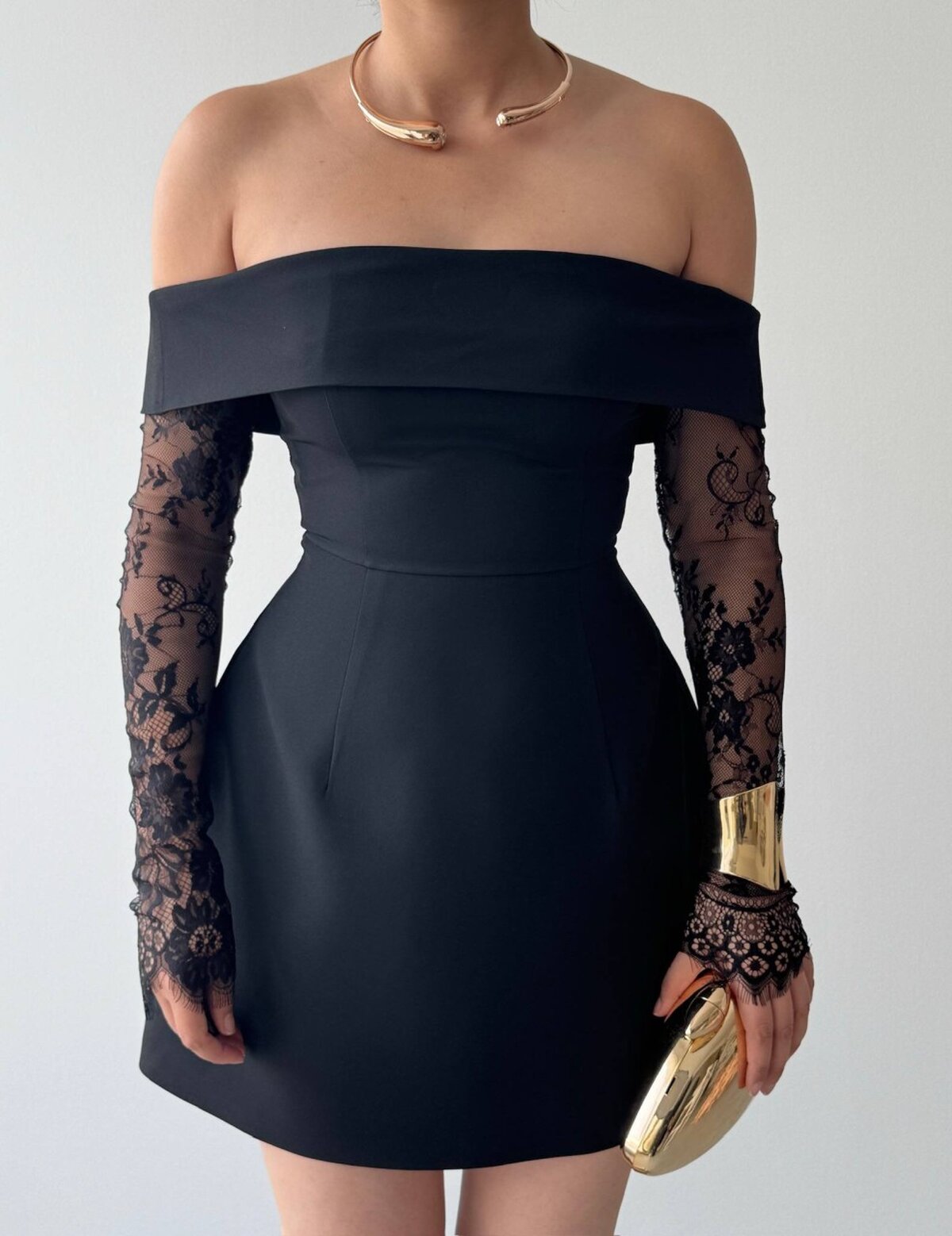Rochie fără bretele Junmo