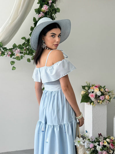 Rochie Junsa cu detalii la talie