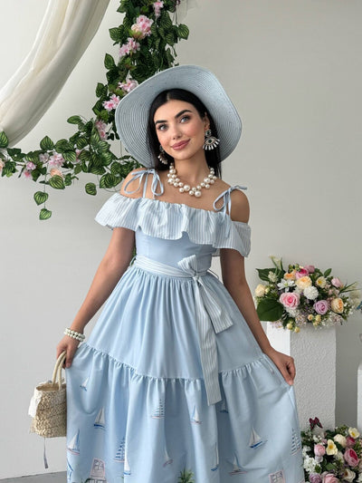 Rochie Junsa cu detalii la talie