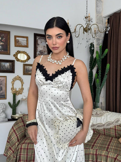 Rochie Jurs cu detalii din dantelă guipure