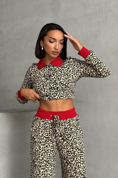 Wholesale Polo T-Shirt - K. Leopard