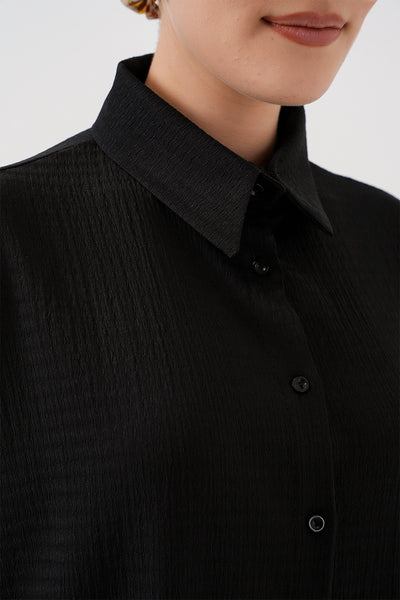 Set tricotat de modestie 6711 - Negru