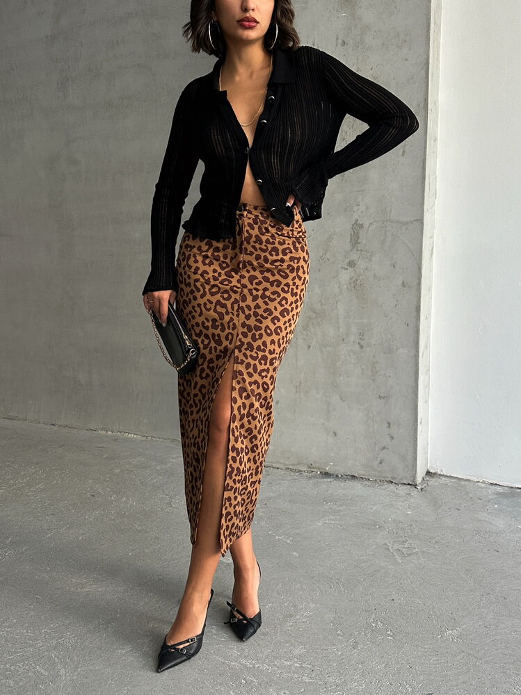 Wholesale Skirt - Camel Coffee