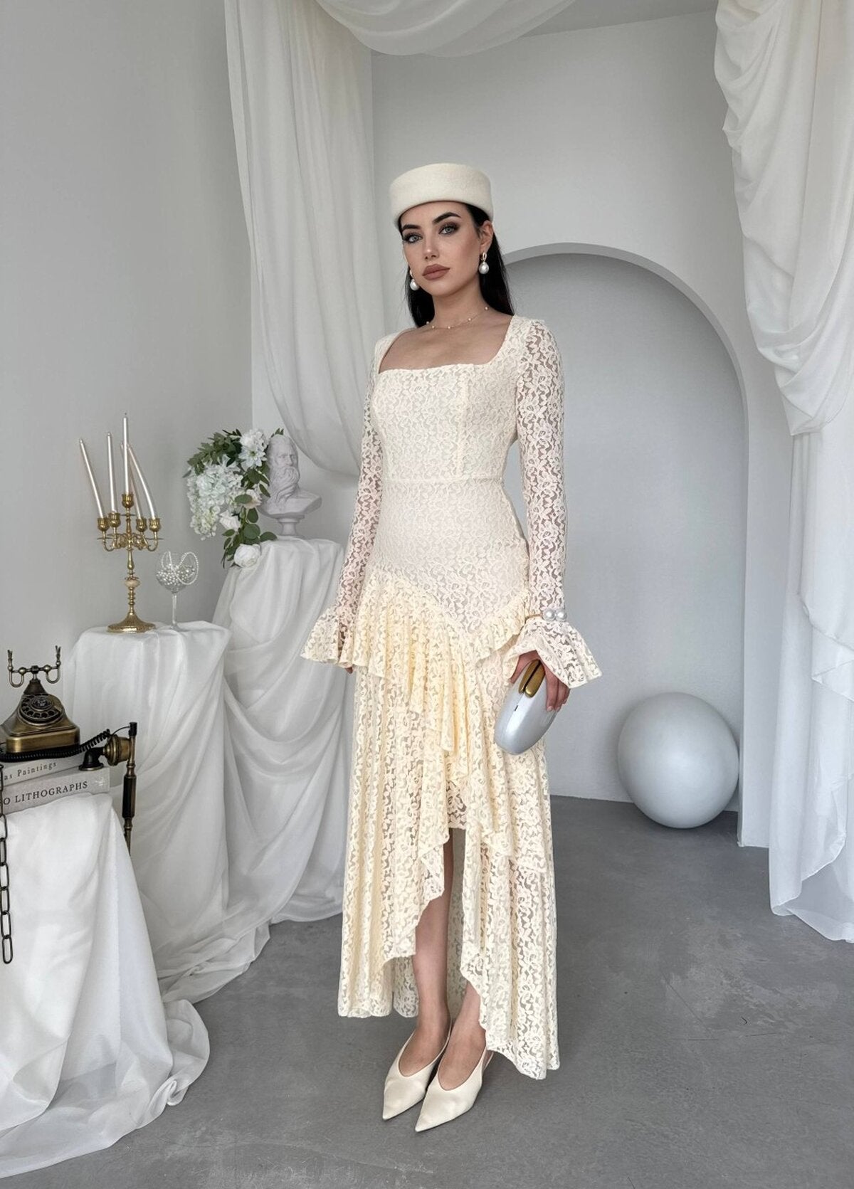 Kemun Midi Elbise