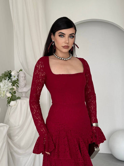 Kemun Midi Elbise