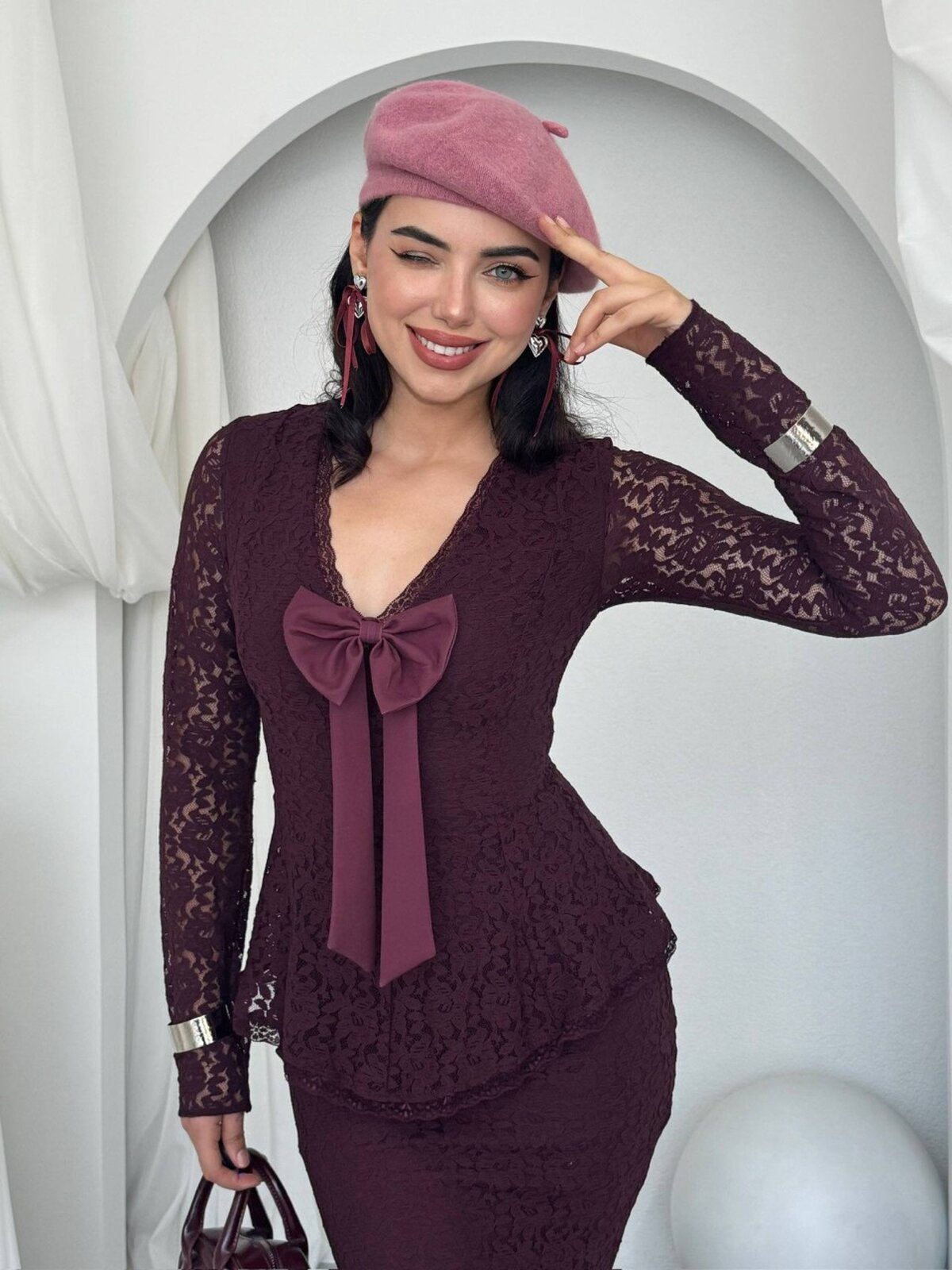 Rochie Kerna cu funde