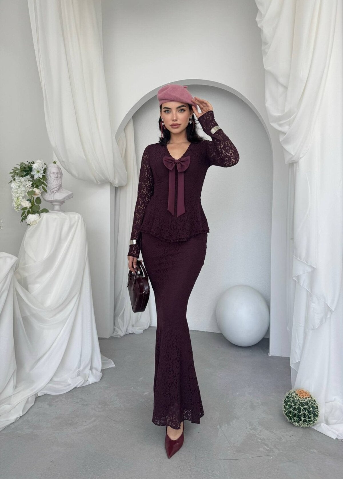 Rochie Kerna cu funde