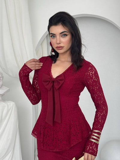 Rochie Kerna cu funde