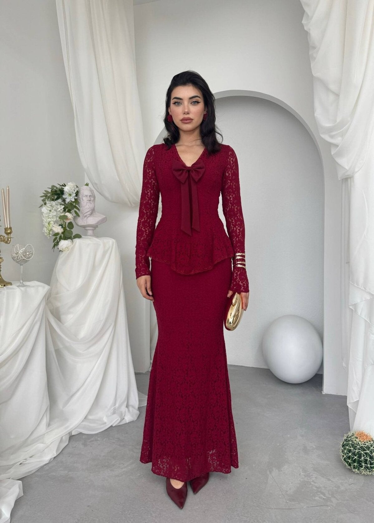 Rochie Kerna cu funde