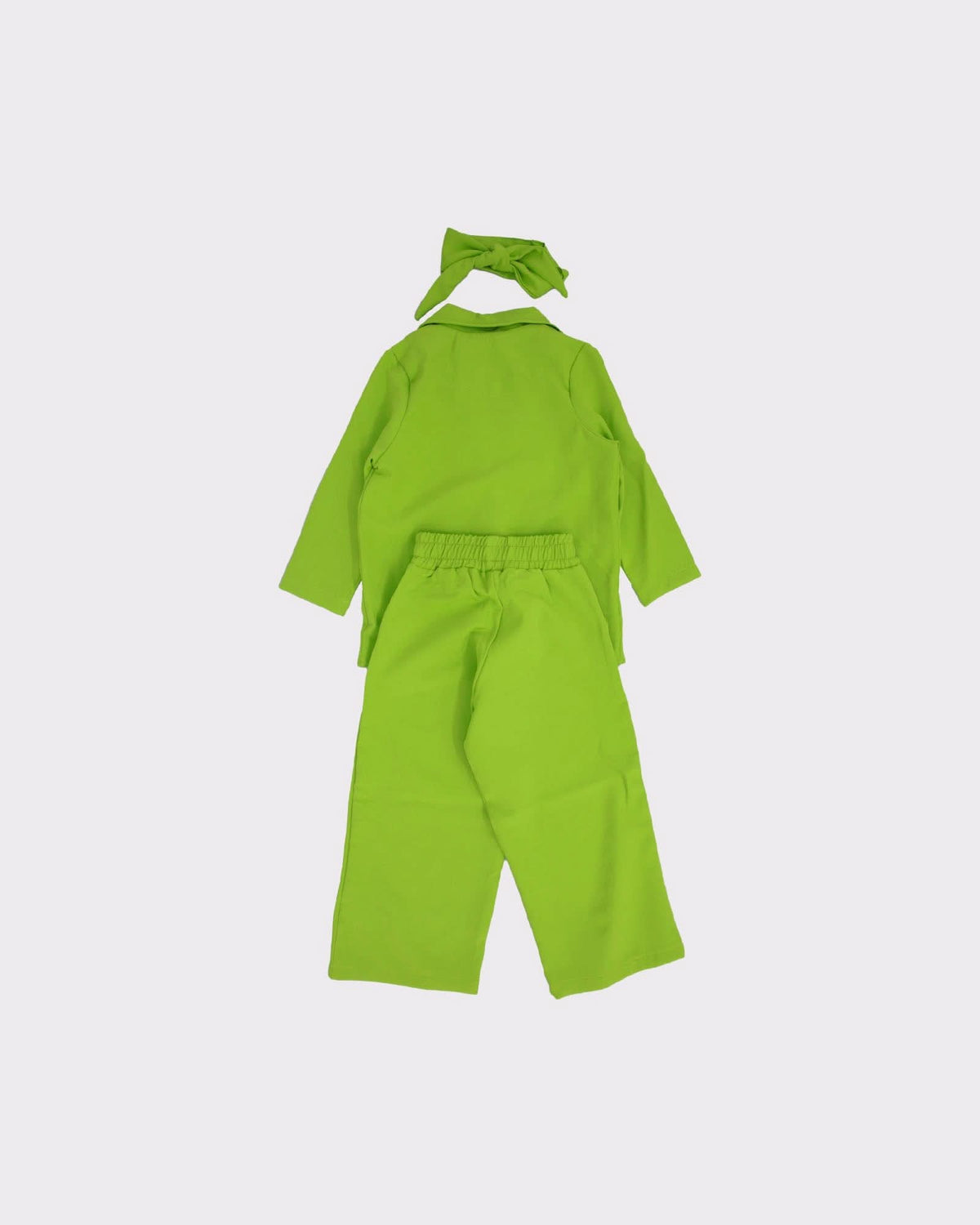 Kız Çocuk 4’lü Ceket Tişört Pantolon Seti | 3–9 Yaş | RG Brand | RG1504 - AÇIK YEŞİL