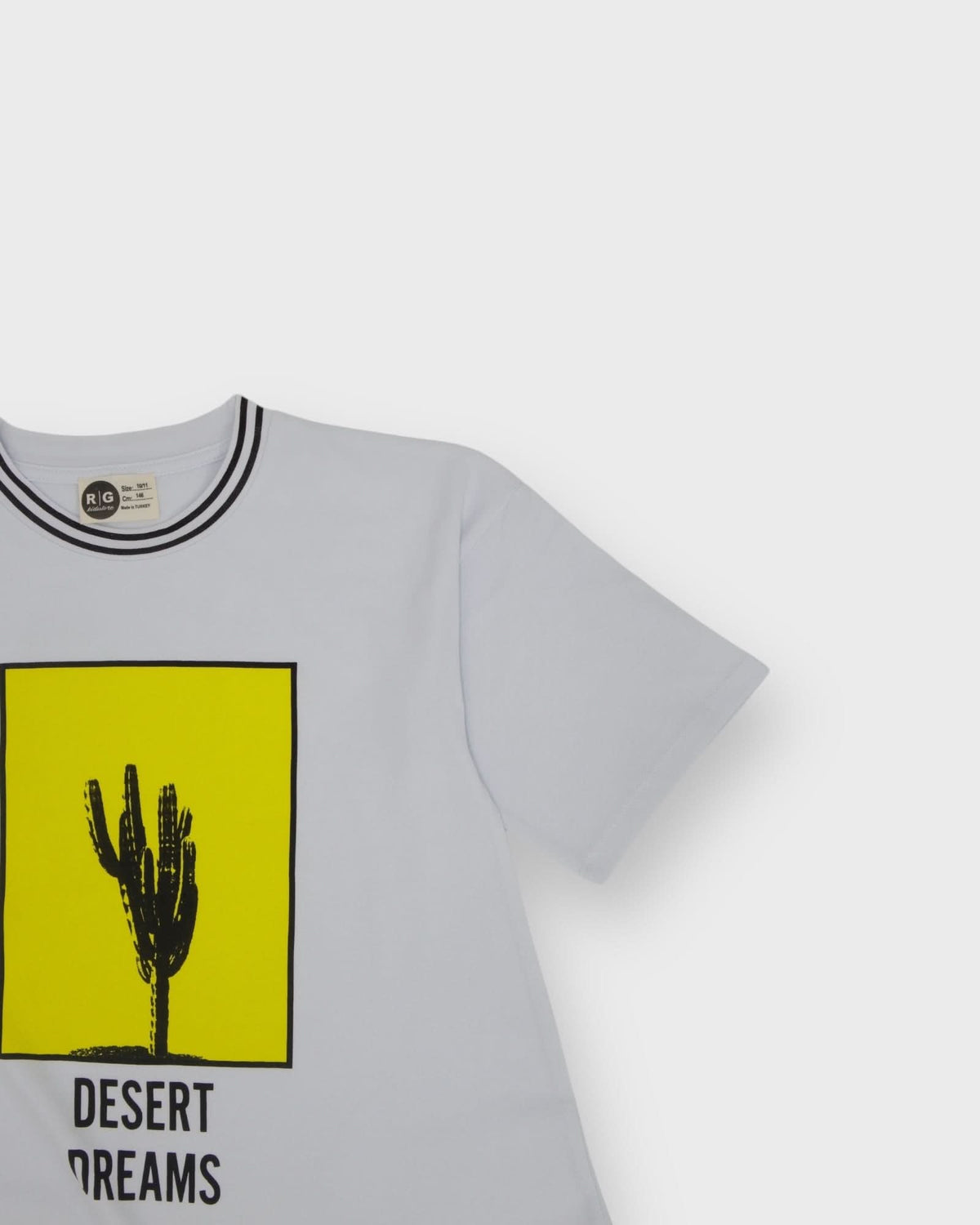Kız Çocuk Çöl Desenli Elbise | 9–15 Yaş | RG Brand | RG3291 - LACİVERT