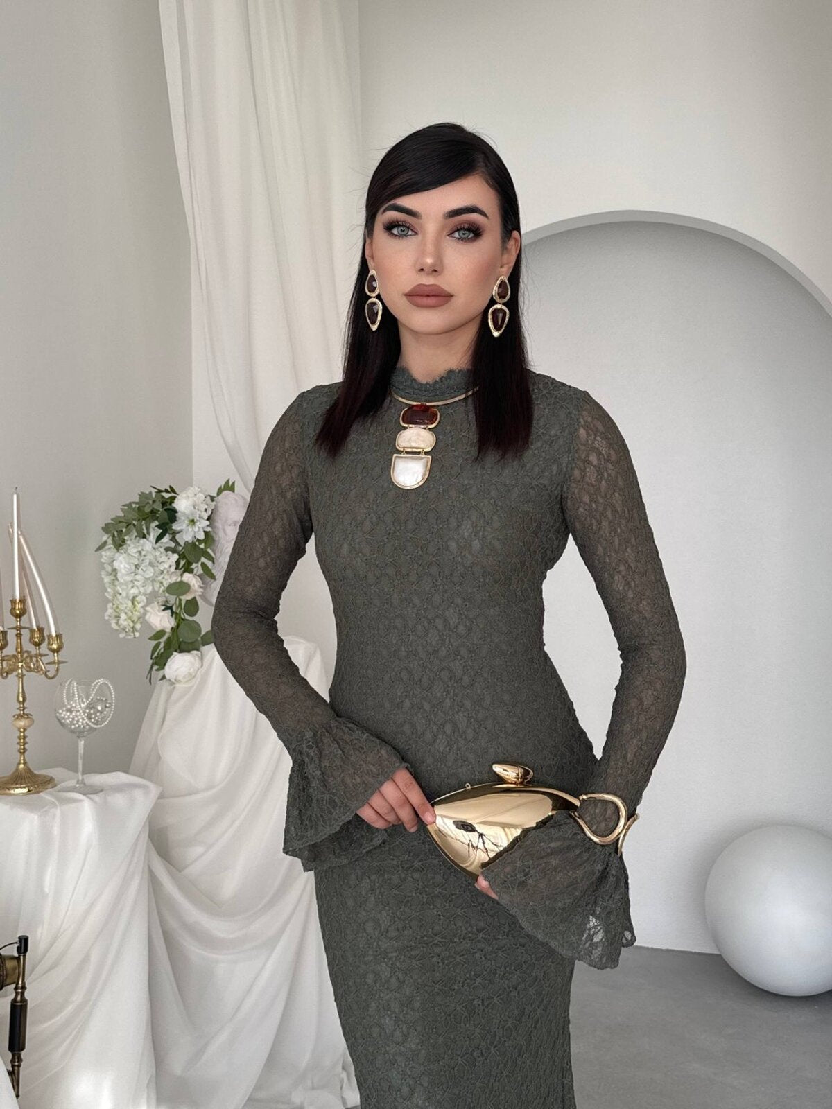 Rochie midi Koas
