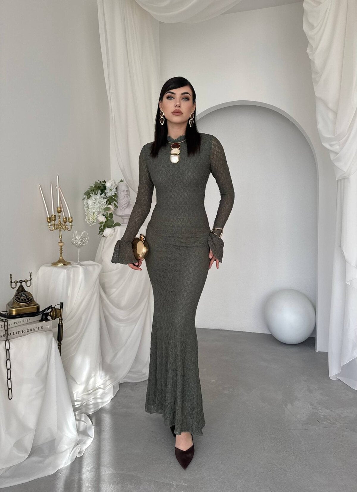 Rochie midi Koas
