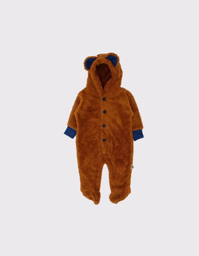 Kulak Detaylı Kapüşonlu Kışlık Bebek Tulumu | 6 Ay–4 Yaş | RG Brand | RG257 - HAKİ