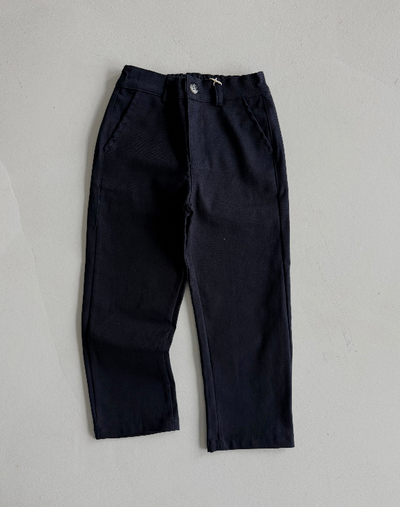 Erkek Çocuk Chino Gabardin Pantolon 9–15 Yaş | RG Brand | RG3352 - LACİVERT
