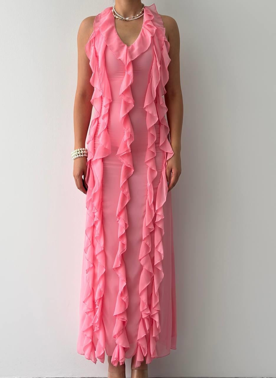 Rochie Lea cu volane
