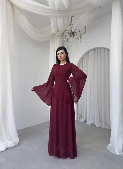 Linan Midi Elbise