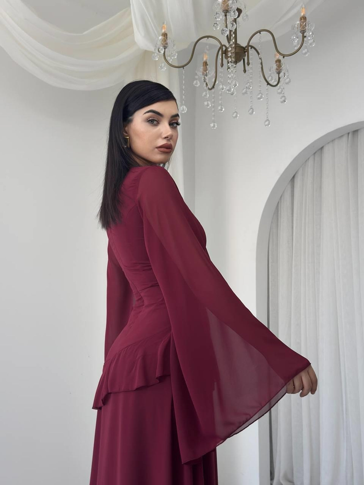 Rochie midi Linan