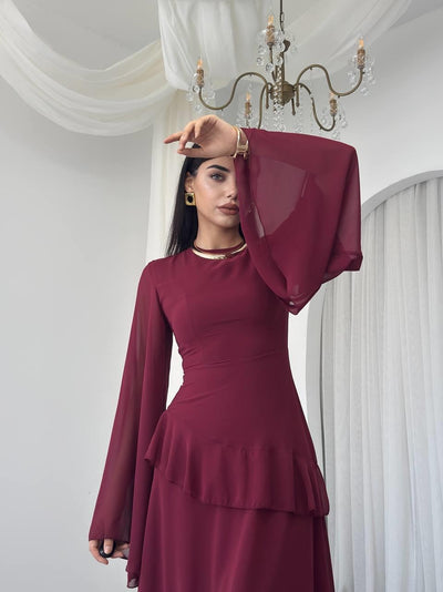 Linan Midi Elbise