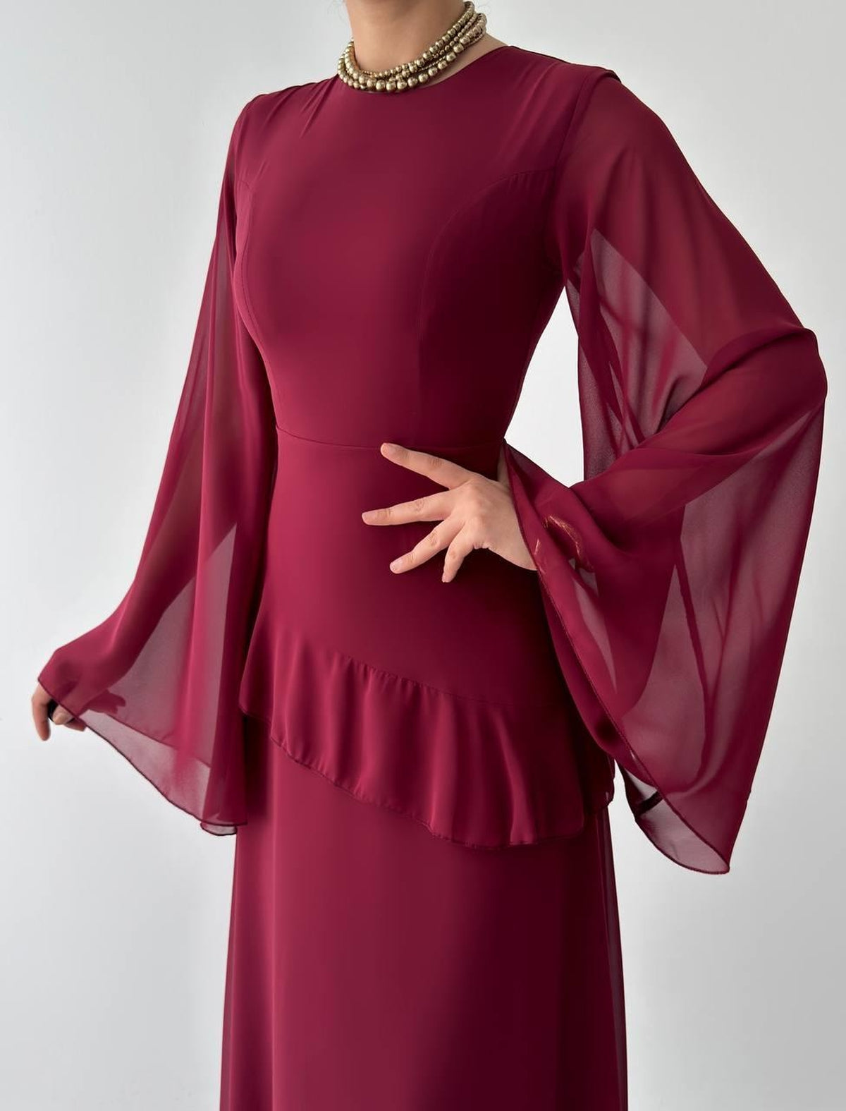 Linan Midi Elbise
