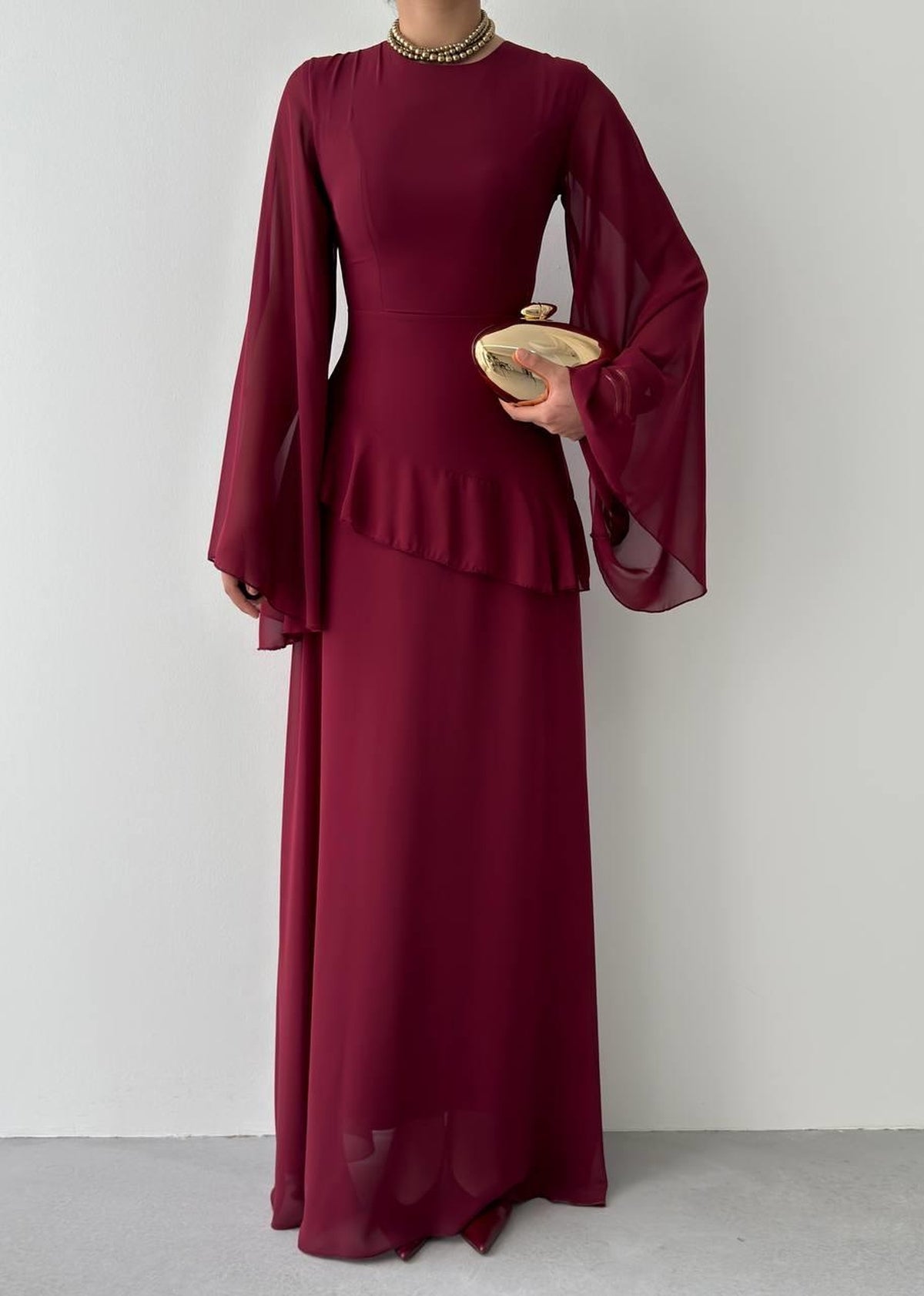 Linan Midi Elbise