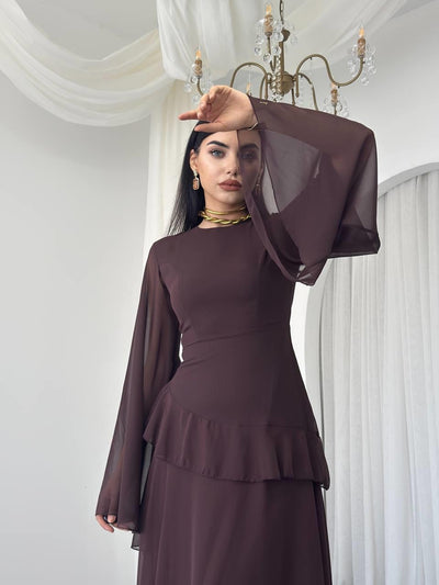 Linan Midi Elbise