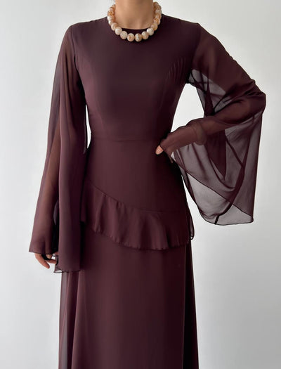 Linan Midi Elbise