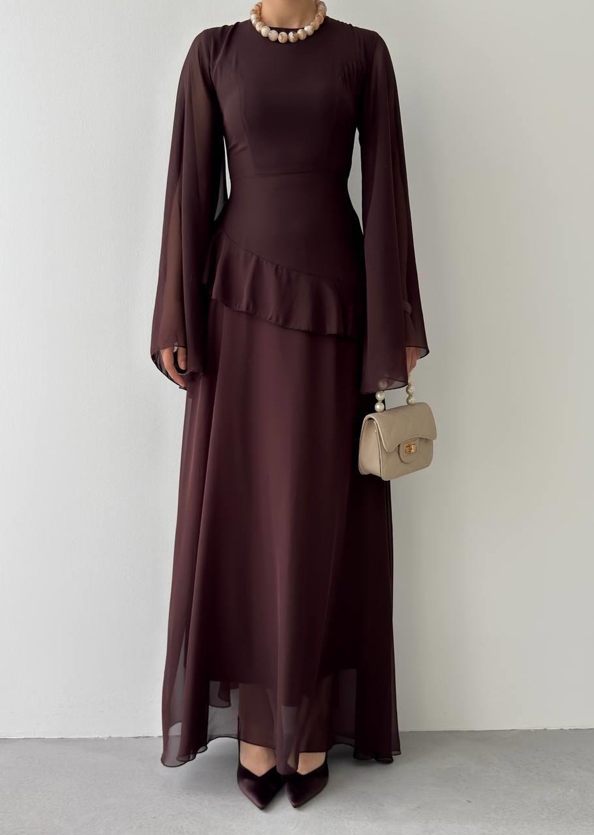 Linan Midi Elbise