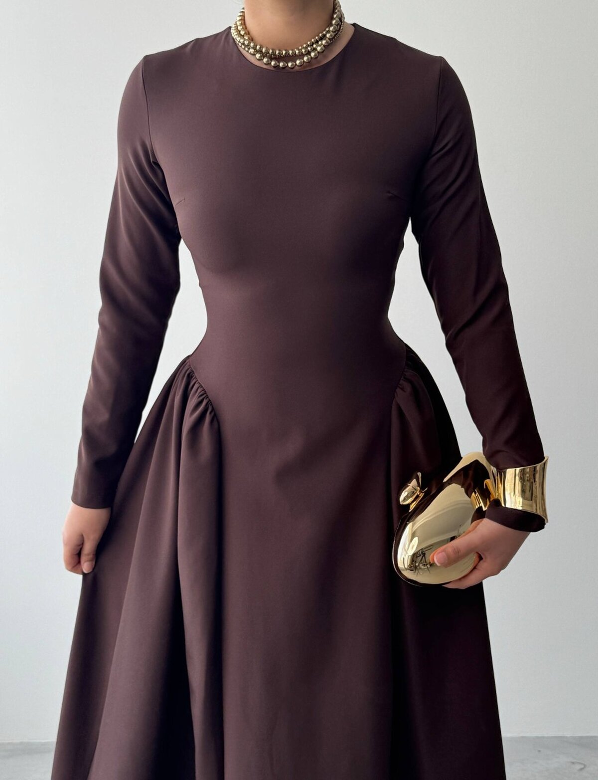 Loks Midi Elbise