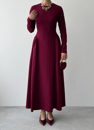 Loks Midi Elbise