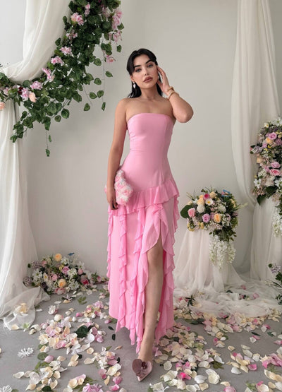 Rochie fără bretele Madel