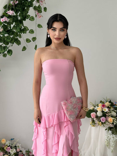 Rochie fără bretele Madel