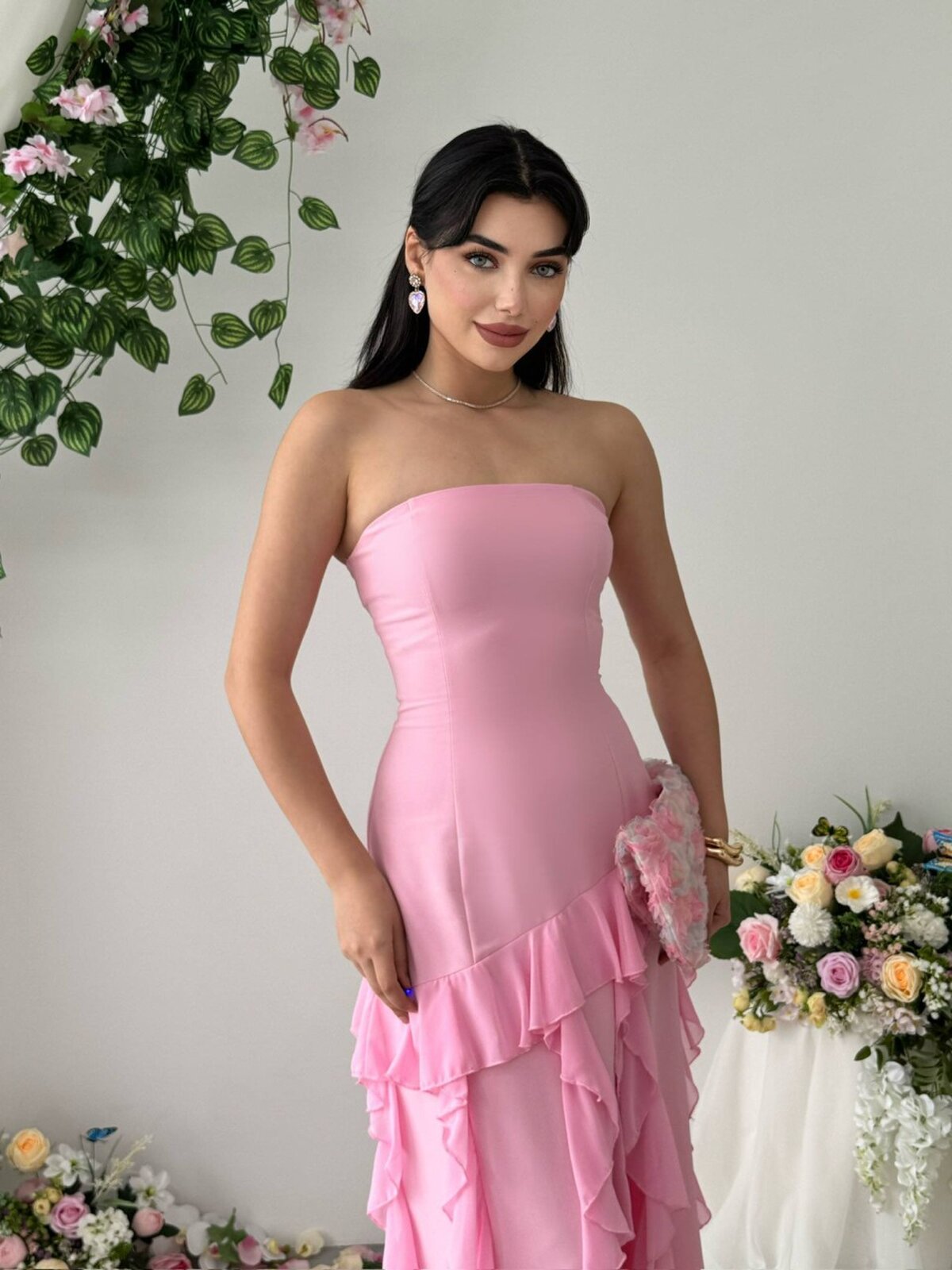 Rochie fără bretele Madel