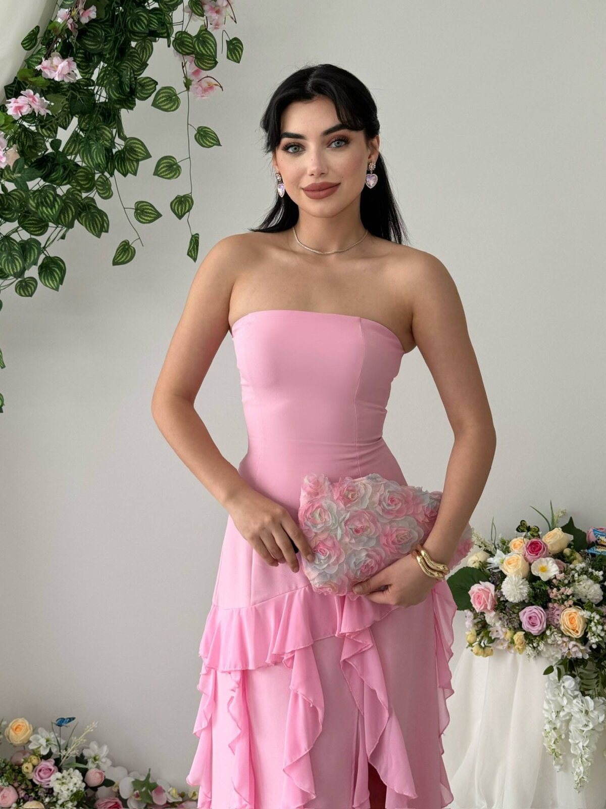 Rochie fără bretele Madel